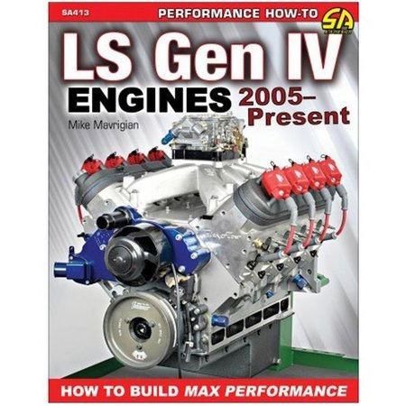 S-A BOOKS S-A Books SA413 2005 LS Gen IV Engines How to Build Max Performance Guide Book SABSA413